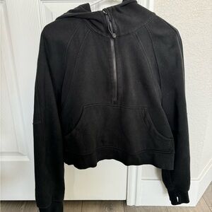 Lululemon - Scuba Oversized Half-Zip Hoodie (black, size M/L)